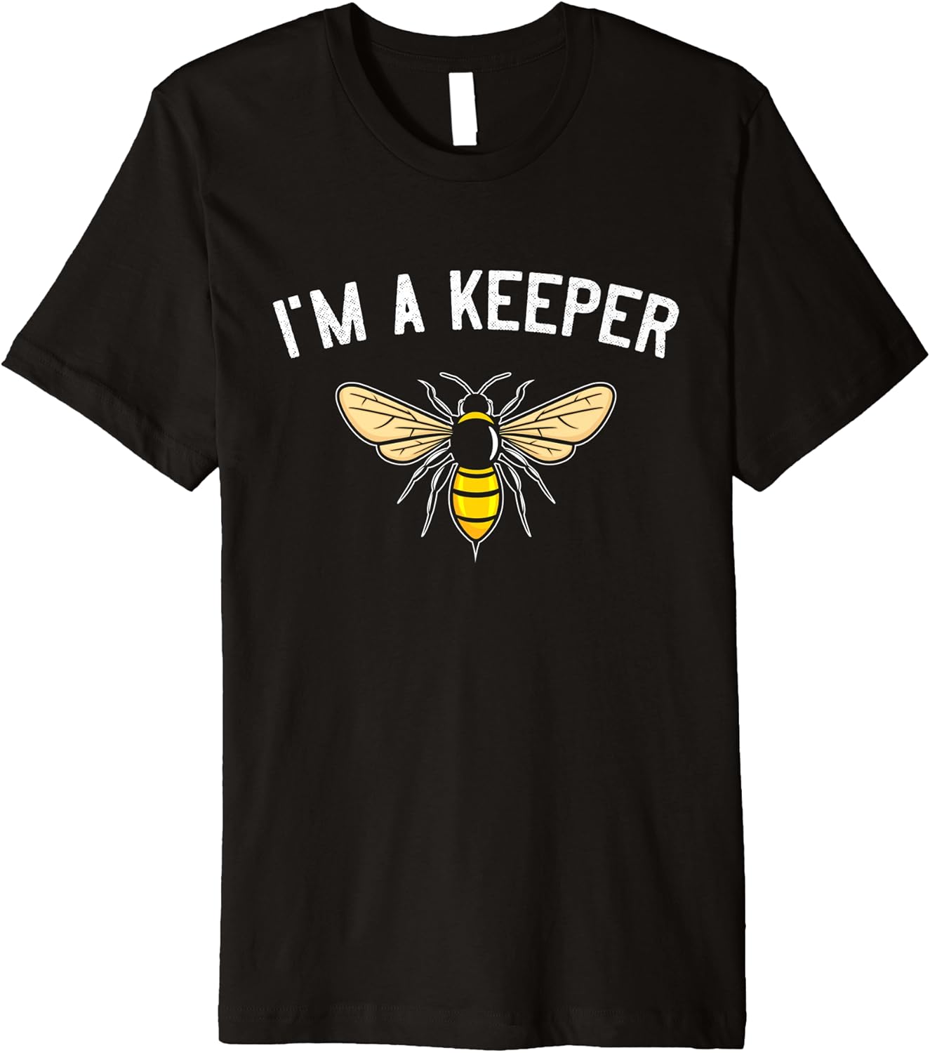 I'm a Bee Keeper Funny Beekeeping Pun Beekeeper Shirt Premium TShirt Clothing